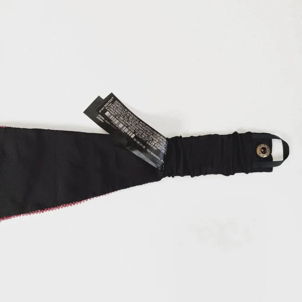 ZARA Women's Purple Beaded Sash Belt 7521 037 611 Size 32/US 14